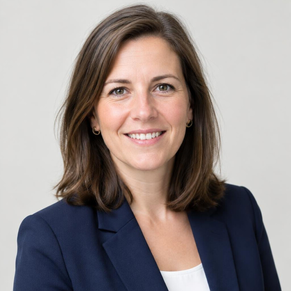 Portrait of a smiling professional woman in a blazer